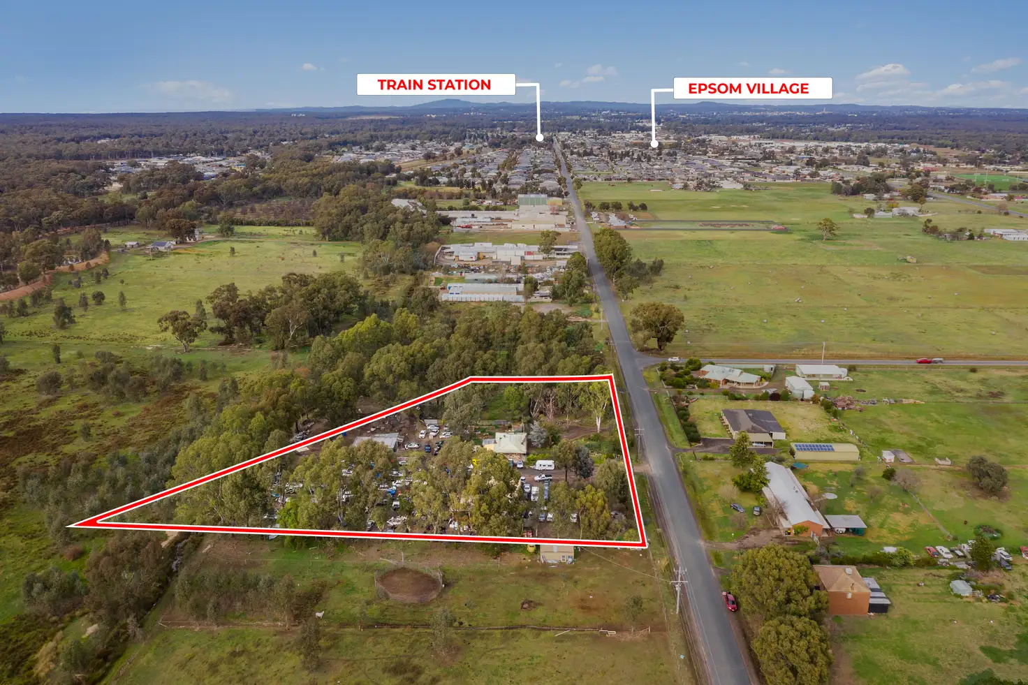 Main view of Homely land listing, 350 Station Street, Huntly VIC 3551