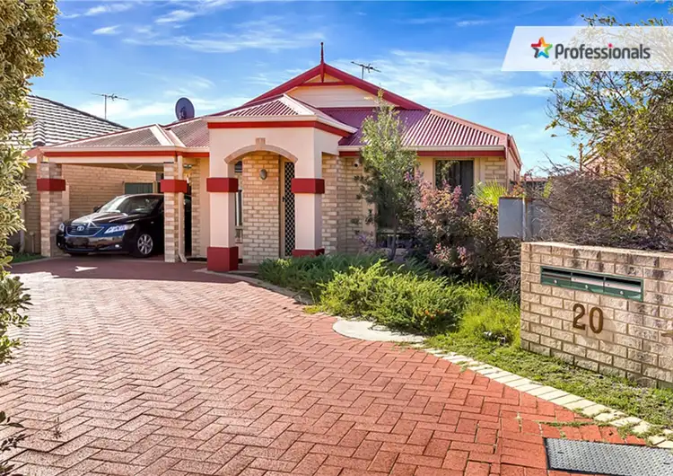 Main view of Homely villa listing, 6/20 Adana Elbow, Kenwick WA 6107