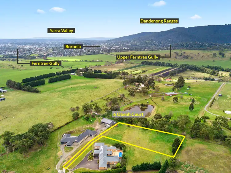 Fifth view of Homely land listing, 6 Obeah Court, Lysterfield VIC 3156