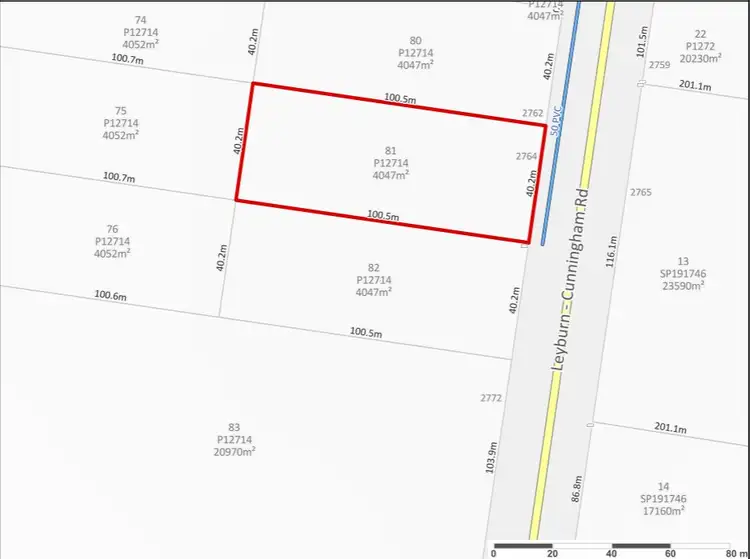 Second view of Homely land listing, Lot 81 Leyburn Cunningham Road, Pratten QLD 4370