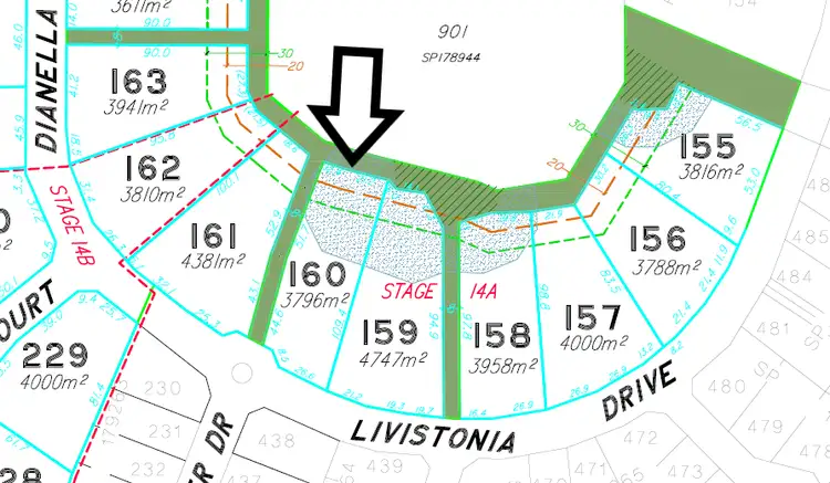 Second view of Homely land listing, LOT 160 Livistonia Drive, Poona QLD 4650