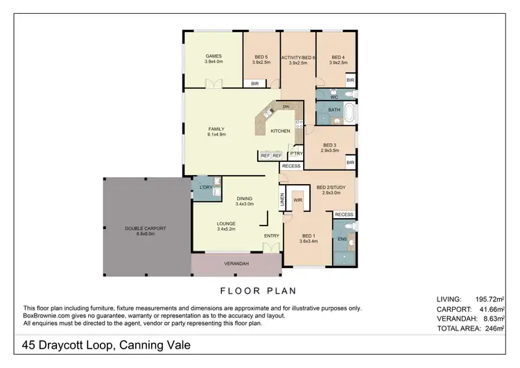 Second view of Homely house listing, 45 Draycott Loop, Canning Vale WA 6155