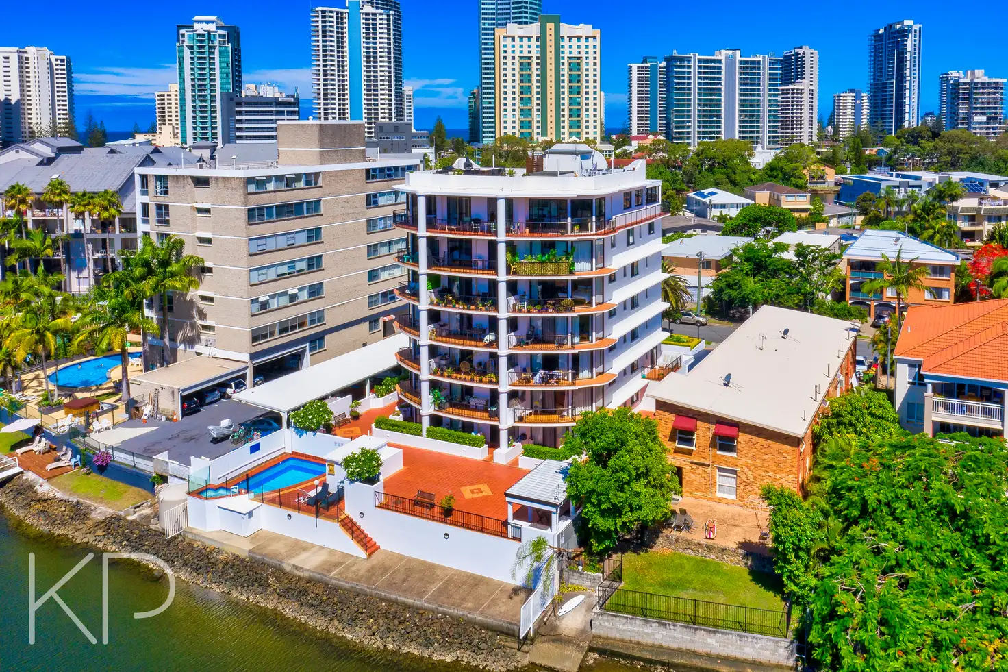 Main view of Homely apartment listing, 3/12 Paradise Island, Surfers Paradise QLD 4217