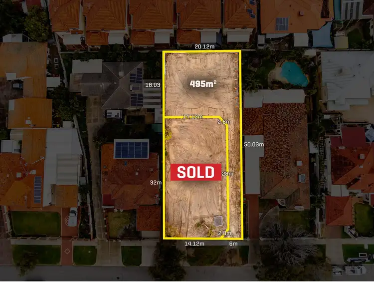 Third view of Homely land listing, 161 Moreing Road, Attadale WA 6156