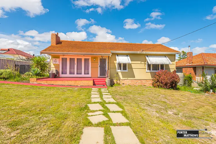 Main view of Homely house listing, 4 Huntingdon Street, East Victoria Park WA 6101
