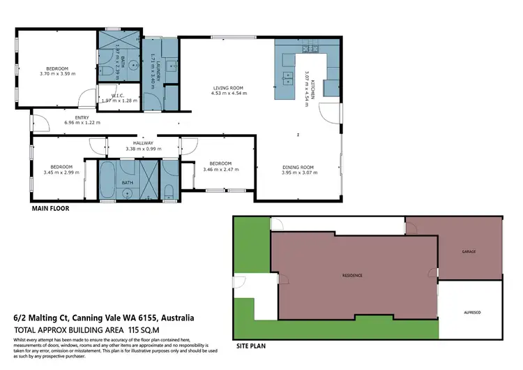 Fourth view of Homely house listing, 6/2 Malting court, Canning Vale WA 6155