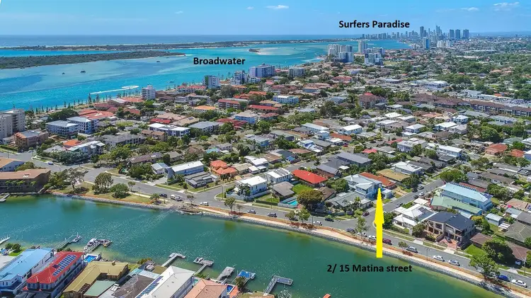 Main view of Homely house listing, 2/15 Matina Street, Biggera Waters QLD 4216