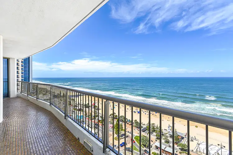 Second view of Homely apartment listing, 1701/7-9 Trickett Street, Surfers Paradise QLD 4217