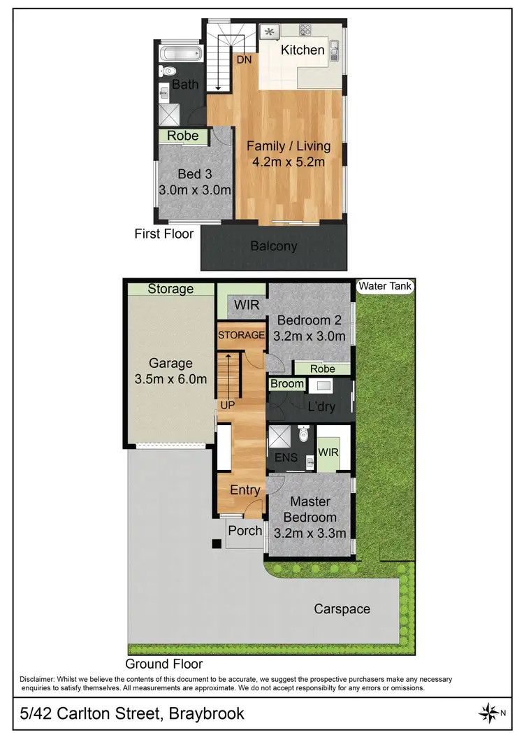 Fifth view of Homely townhouse listing, 5/42 Carlton Street, Braybrook VIC 3019