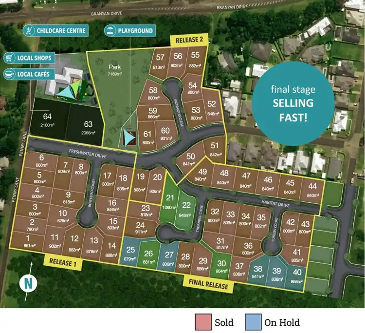 Third view of Homely land listing, LOT Lot 26, 12 Thornbill Close, Branyan QLD 4670