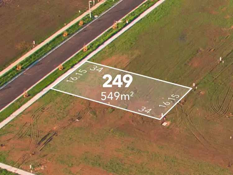 Main view of Homely land listing, LOT 249, 6 Peridot Way, Alfredton VIC 3350