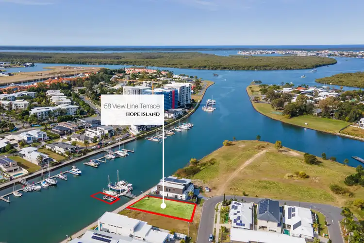 Main view of Homely land listing, 58 View Line Terrace, Hope Island QLD 4212