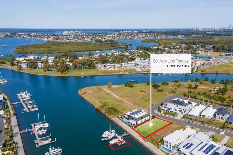 Second view of Homely land listing, 58 View Line Terrace, Hope Island QLD 4212