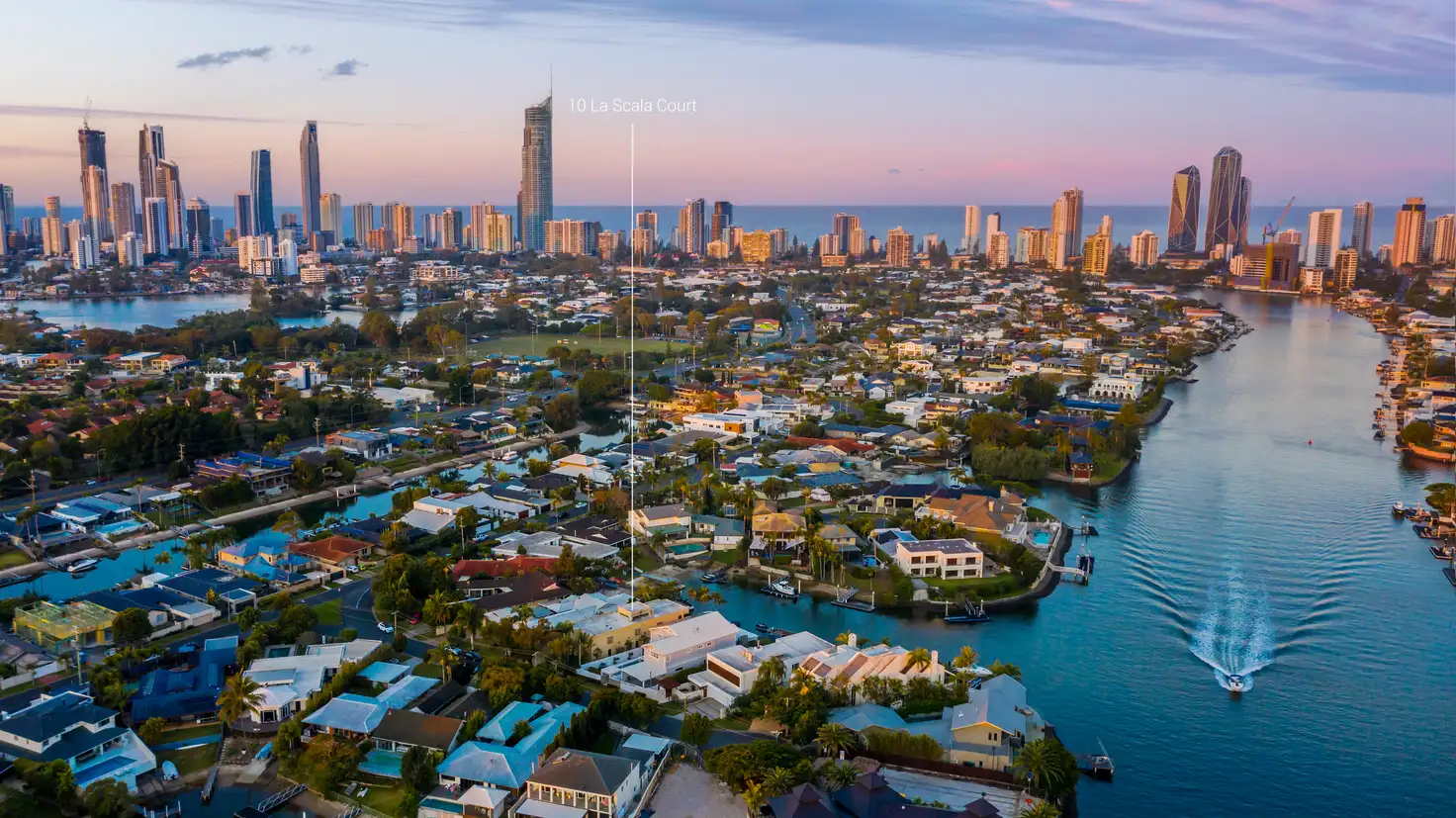 Main view of Homely house listing, 10 La Scala Court, Isle Of Capri QLD 4217