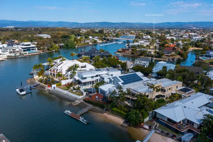 Second view of Homely house listing, 10 La Scala Court, Isle Of Capri QLD 4217