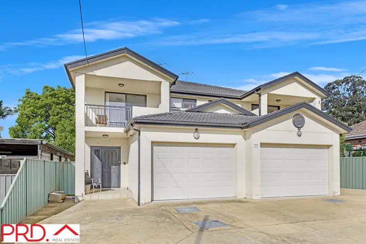 Main view of Homely semi-detached listing, 77 Lucas Road, East Hills NSW 2213