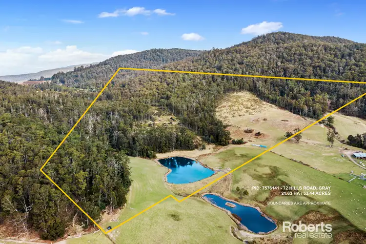 Second view of Homely land listing, 72 Hills Road, Gray TAS 7215