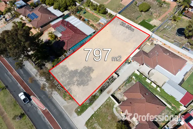 Main view of Homely land listing, 202 Illawarra Crescent, Ballajura WA 6066