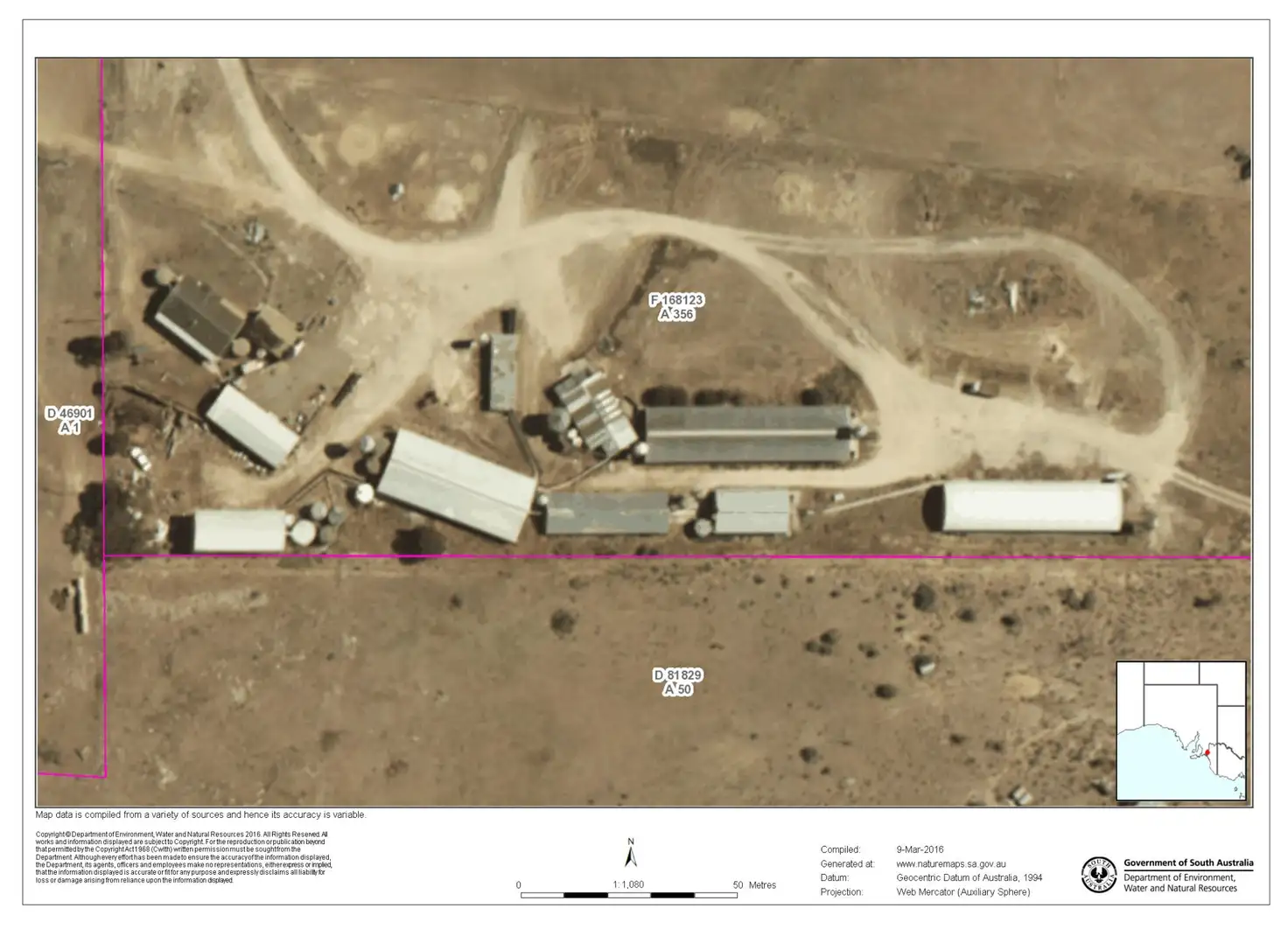 Main view of Homely rural property listing, 481 Jarvis Rd, Jervois SA 5259