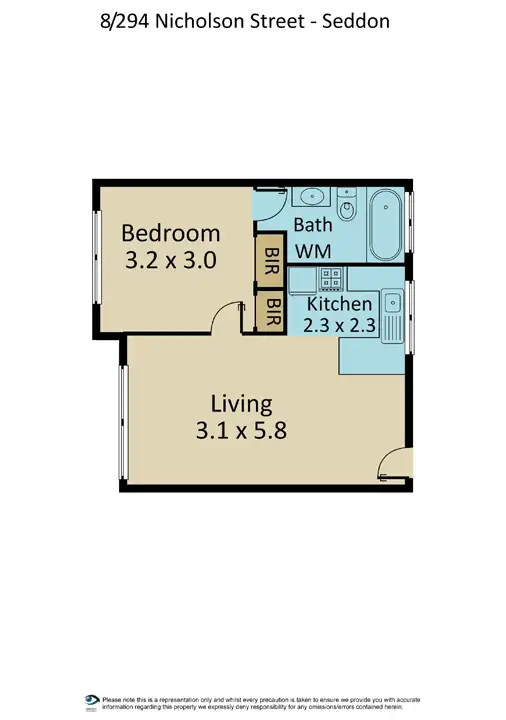 Second view of Homely unit listing, 8/294 Nicholson Street, Seddon VIC 3011