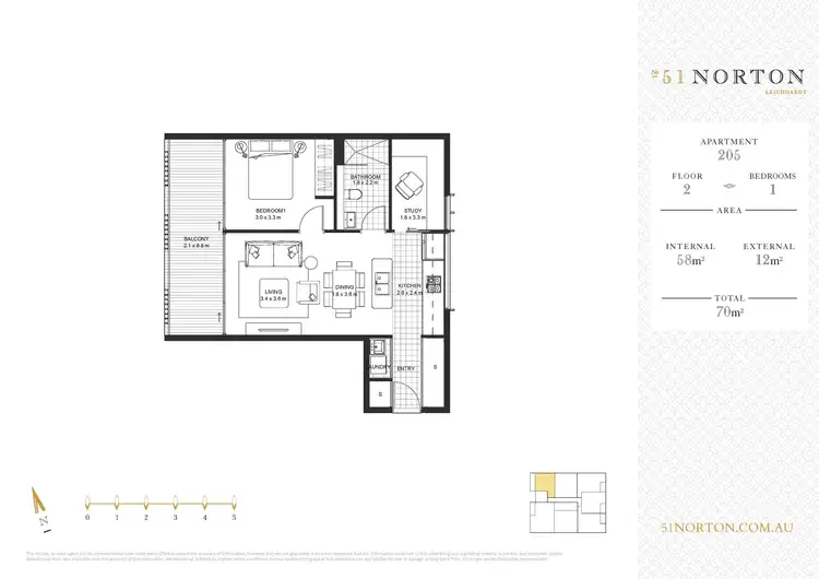 Fifth view of Homely apartment listing, 205/51 Norton Street, Leichhardt NSW 2040
