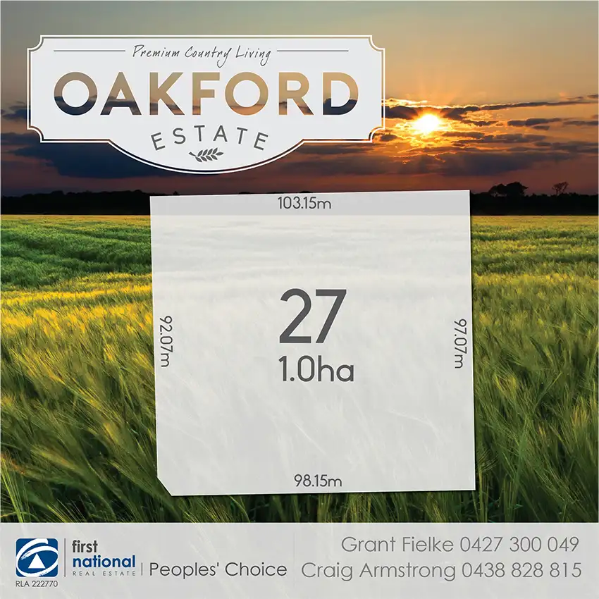 Main view of Homely land listing, Lot 27 Dunlop Boulevard, Lewiston SA 5501