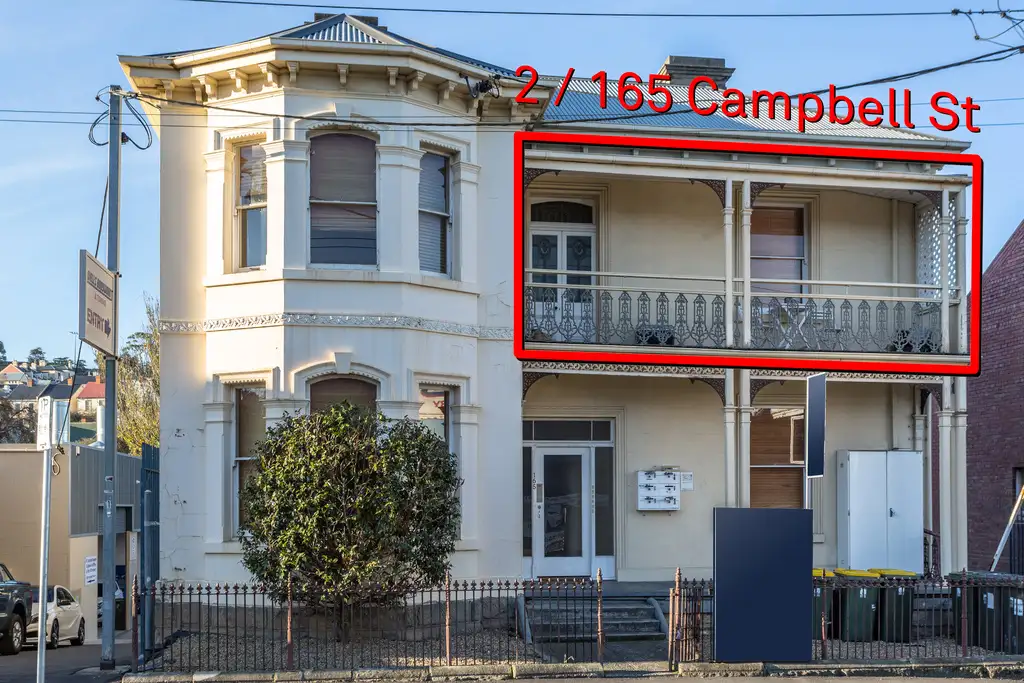 Main view of Homely unit listing, 2/165 Campbell Street, Hobart TAS 7000