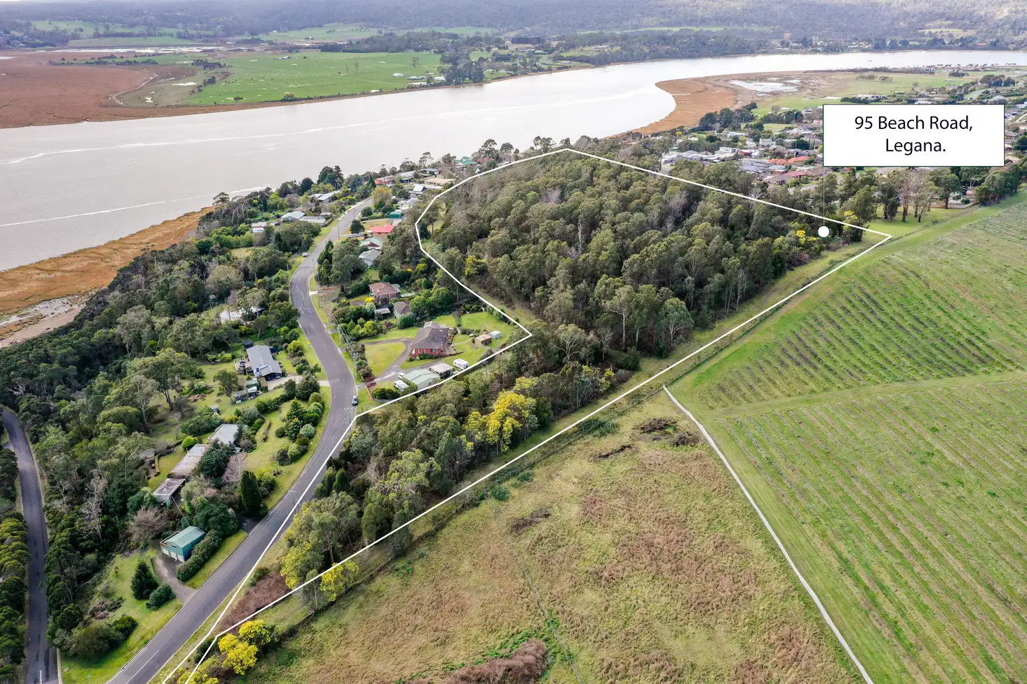 Main view of Homely land listing, 95 Beach Road, Legana TAS 7277