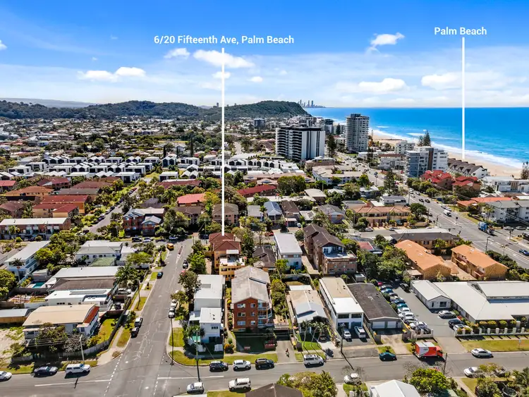 Main view of Homely unit listing, 6/20 Fifteenth Avenue, Palm Beach QLD 4221
