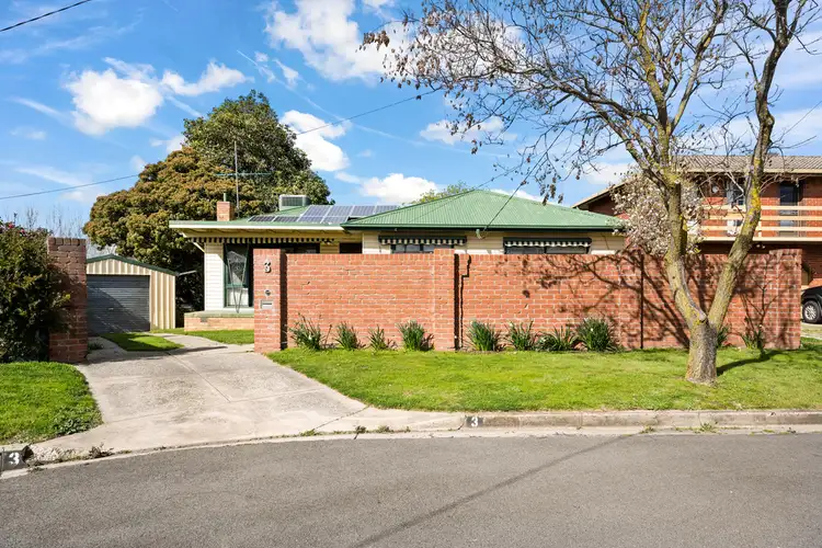 Main view of Homely house listing, 3 Bartel Court, Wodonga VIC 3690