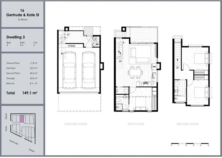 Fifth view of Homely townhouse listing, 10/16 Kate Street & 16 Gertrude Street, St Albans VIC 3021