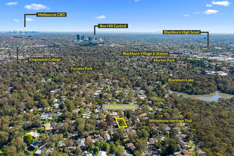Second view of Homely house listing, 14 Dickens Street, Blackburn VIC 3130