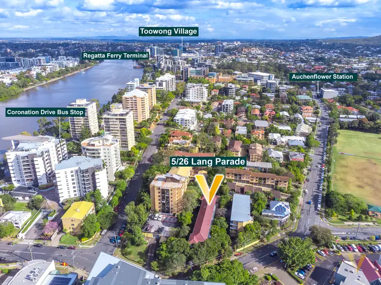 Second view of Homely apartment listing, 5/26 Lang Parade, Auchenflower QLD 4066