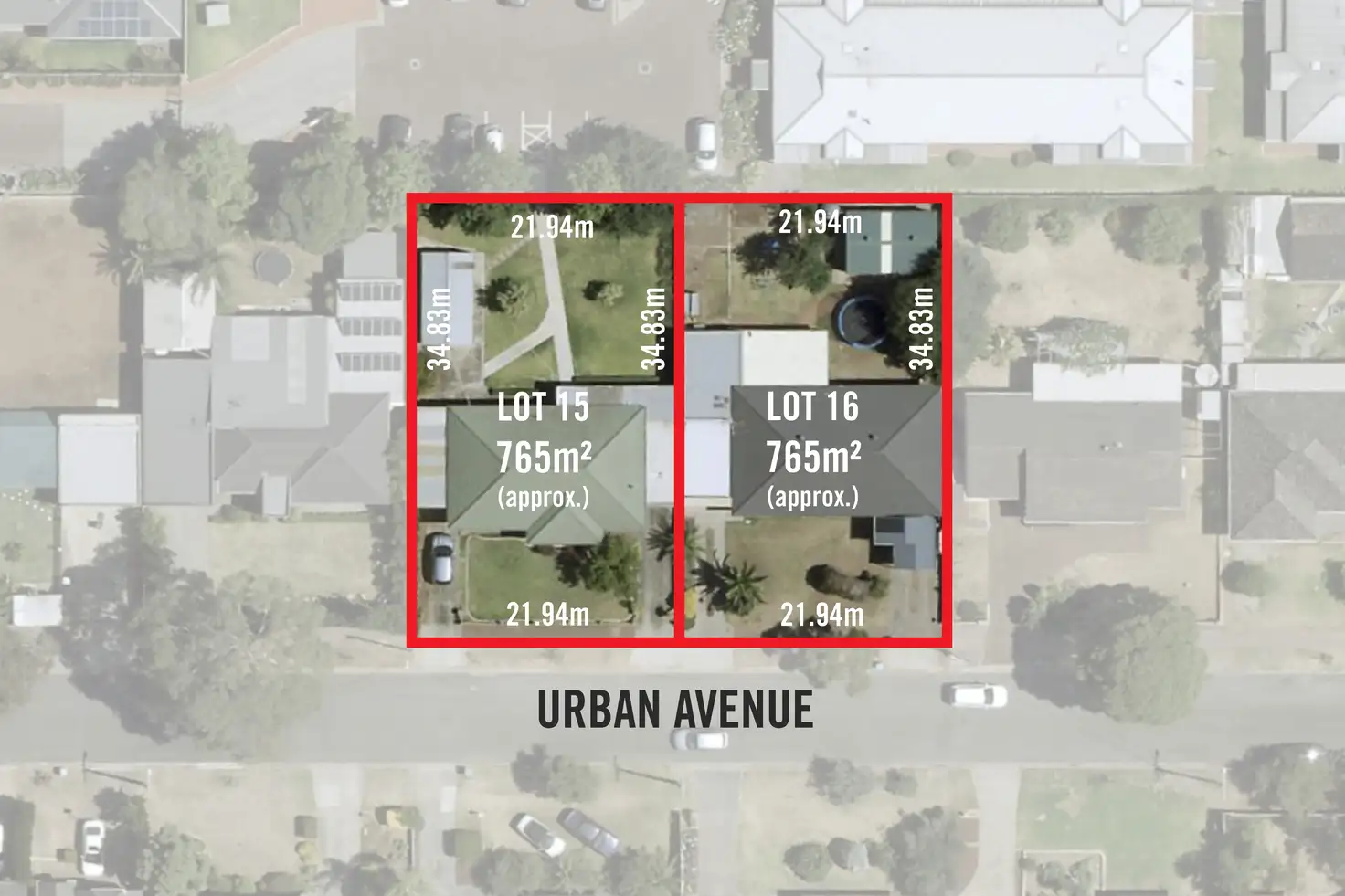 Main view of Homely land listing, LOT 15 and 16 Urban Avenue, Paradise SA 5075