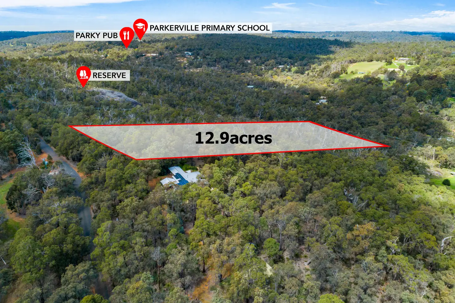 Main view of Homely land listing, 1270 Falls Road, Hovea WA 6071
