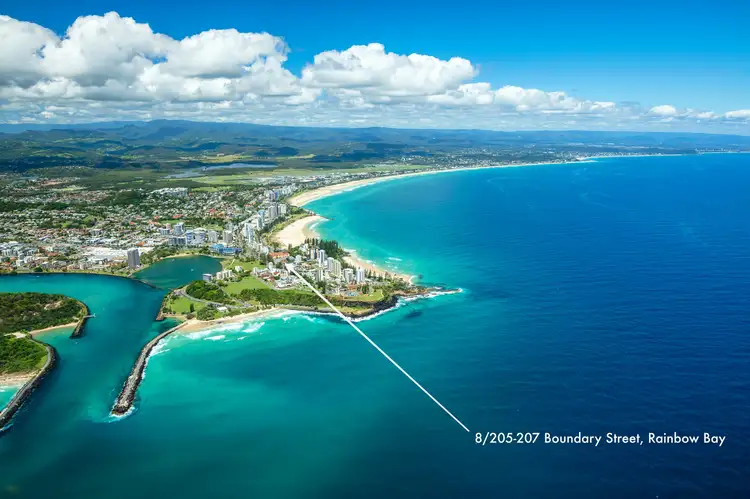 Main view of Homely unit listing, 8/205-207 Boundary Street, Coolangatta QLD 4225