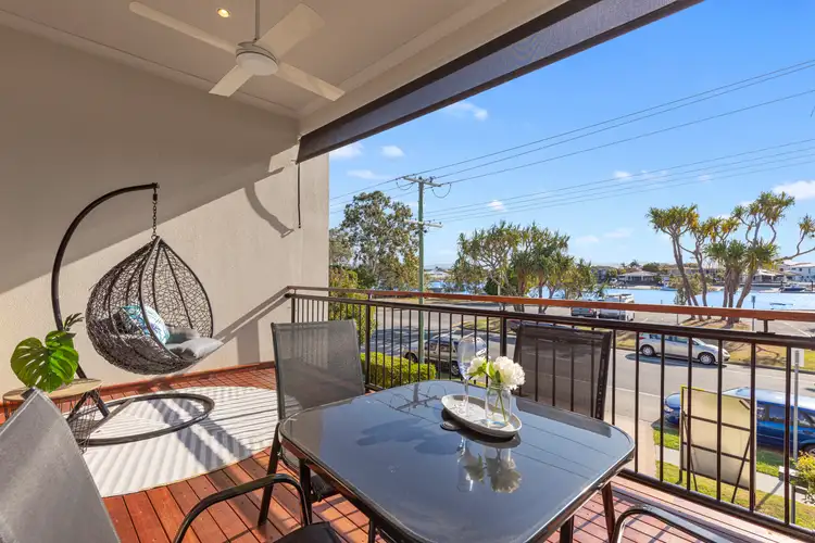 Main view of Homely semi-detached listing, 1/21 Paradise Parade, Paradise Point QLD 4216