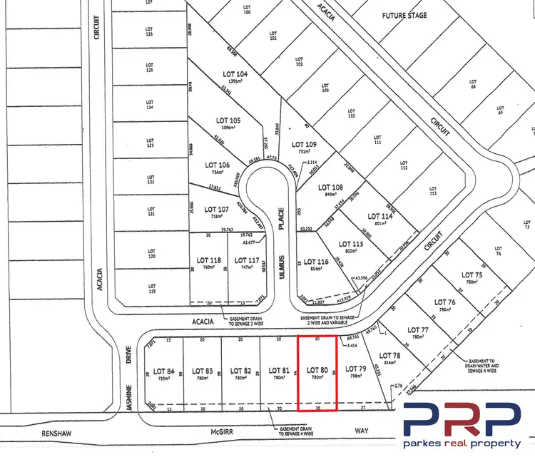 Main view of Homely land listing, LOT 80 Acacia Circuit, Parkes NSW 2870