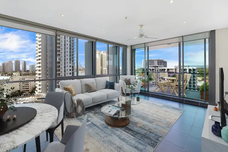 Main view of Homely apartment listing, 1308/1 Como Crescent, Southport QLD 4215