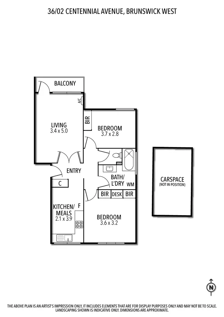 Seventh view of Homely apartment listing, 36/2 Centennial Avenue, Brunswick West VIC 3055