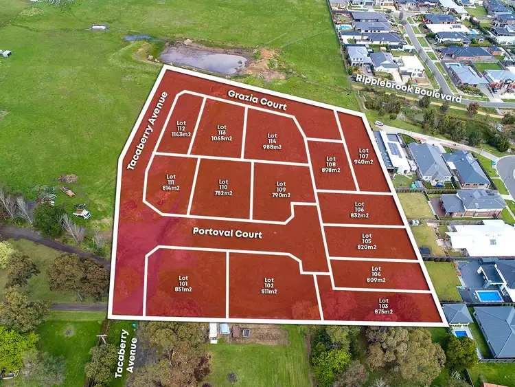 Third view of Homely land listing, LOT 109 Portoval Court, Narre Warren North VIC 3804
