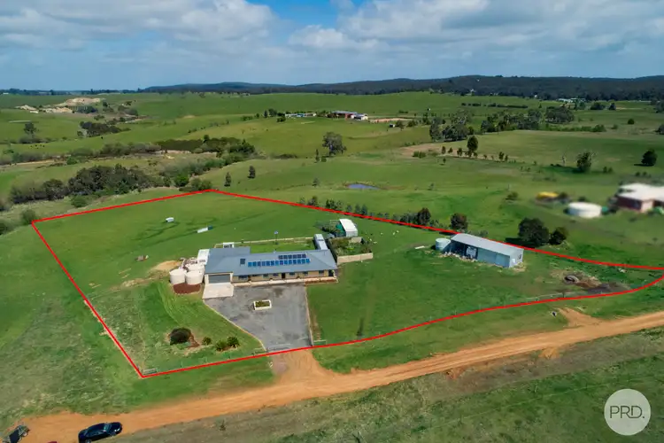 Second view of Homely house listing, 163 Judds Road, Scarsdale VIC 3351