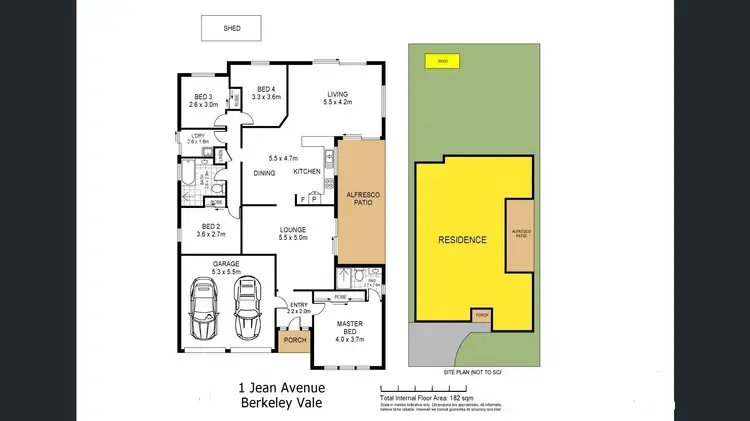 Second view of Homely house listing, 1 Jean Avenue, Berkeley Vale NSW 2261