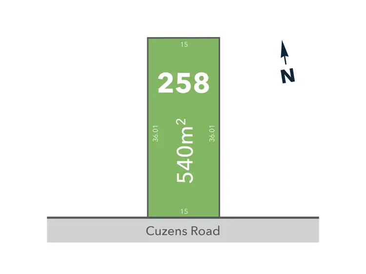 Third view of Homely land listing, LOT 258, 63 Cuzens Road, Alfredton VIC 3350