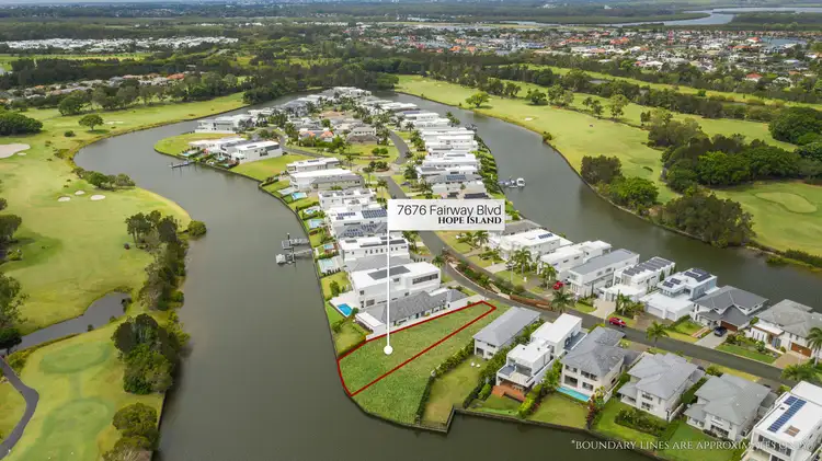 Second view of Homely land listing, 7676 Fairway Blvd, Hope Island QLD 4212