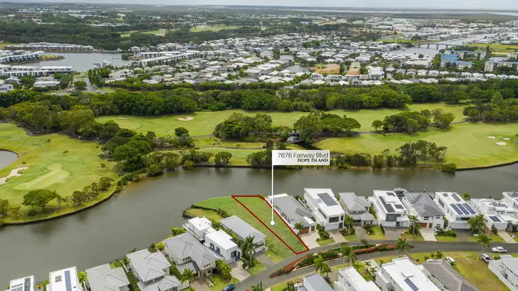 Fifth view of Homely land listing, 7676 Fairway Blvd, Hope Island QLD 4212