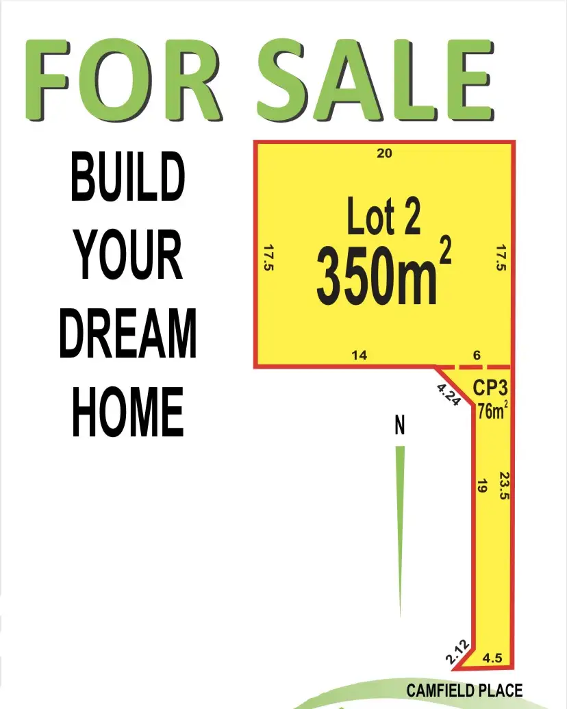 Main view of Homely land listing, LOT 2, 4 Camfield Place, Beechboro WA 6063