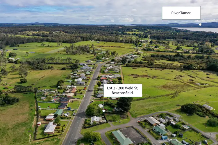 Second view of Homely land listing, LOT 2, 208 Weld Street, Beaconsfield TAS 7270