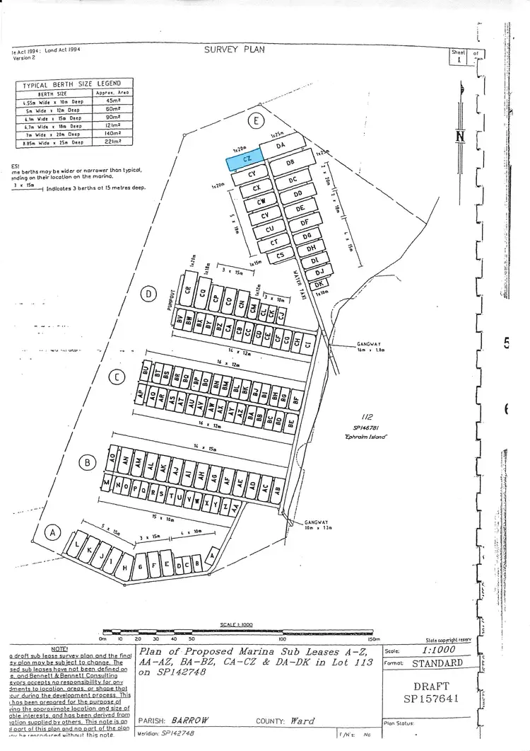Third view of Homely land listing, Marina Berth 'CZ' Ephraim Island, Paradise Point QLD 4216