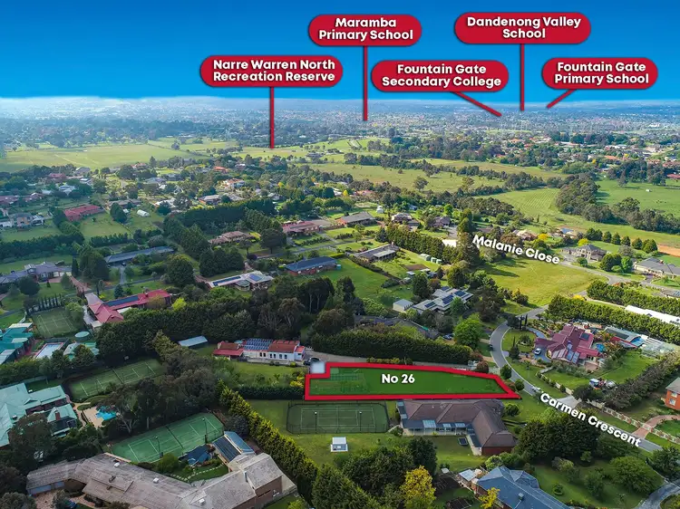 Fifth view of Homely land listing, 26 Carmen Crescent, Narre Warren North VIC 3804